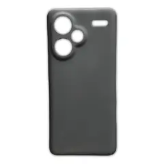 GENERICO - Carcasa Funda Color Para Xiaomi Redmi Note 13 Pro+ plus - Negro
