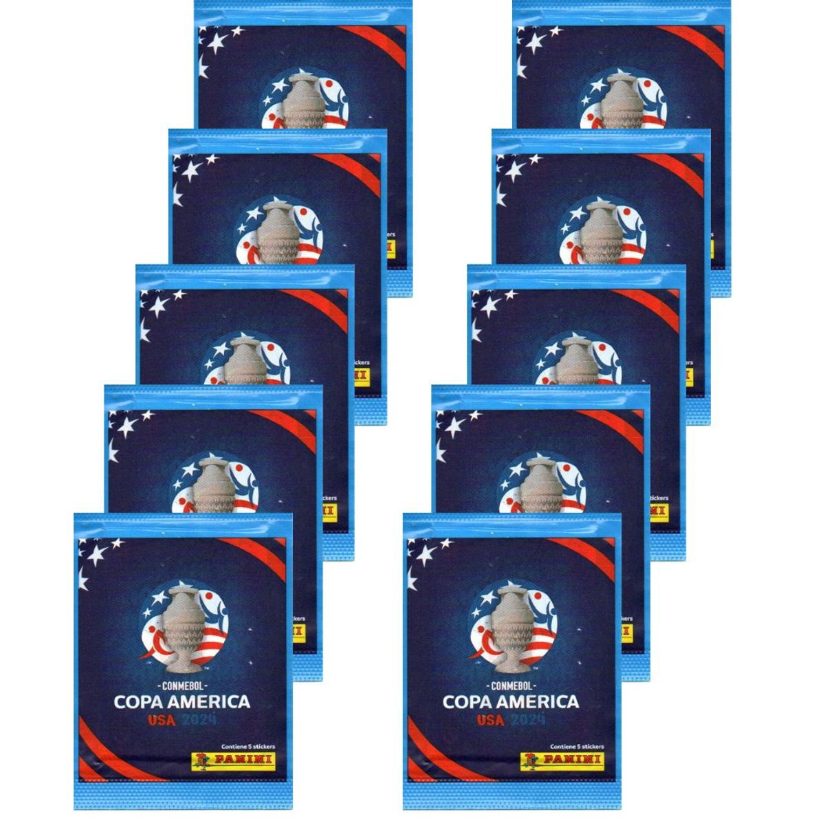 PANINI - Pack 10 Sobres Album Copa America Usa 2024