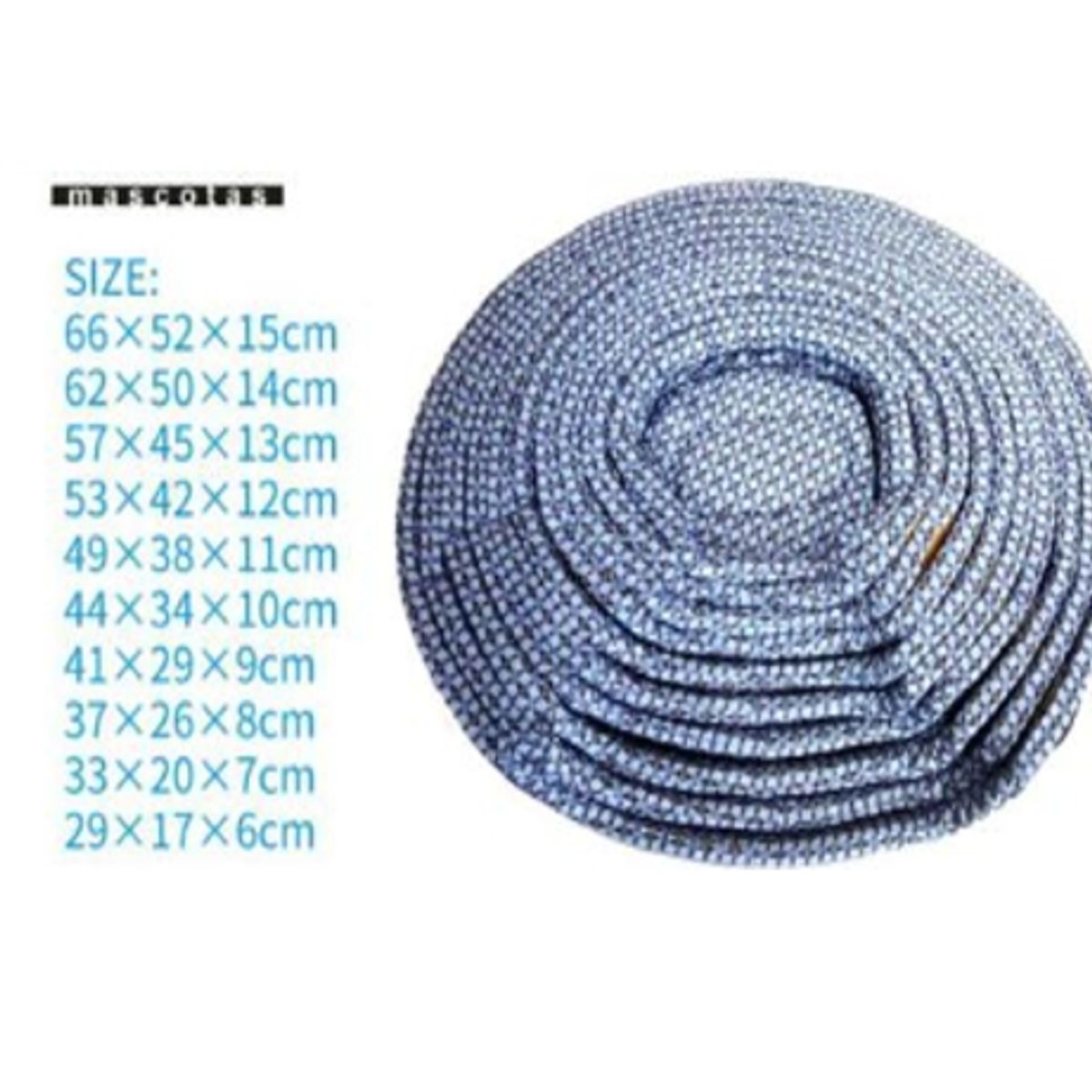 GENERICO - Colchoneta Cama Para Mascotas Diseño Cuadritos