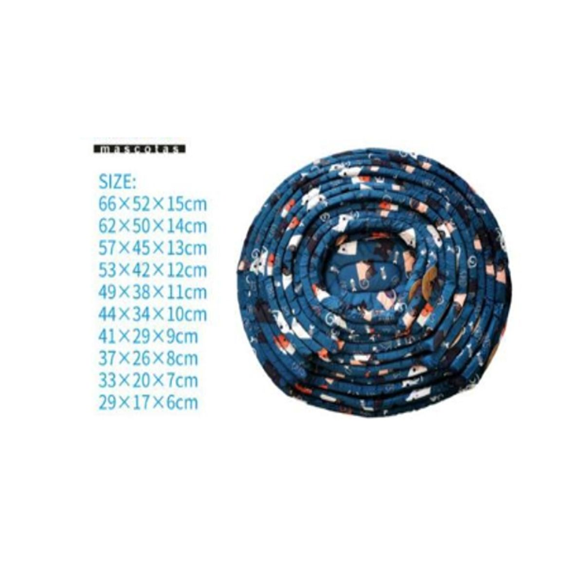 GENERICO - Colchoneta Cama Para Mascotas Diseño