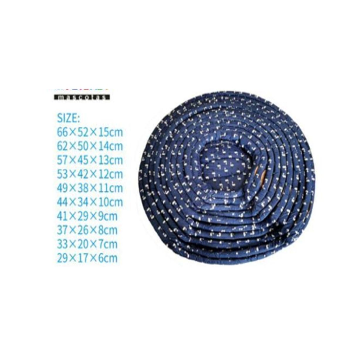 GENERICO - Colchoneta Cama Para Mascotas Diseño