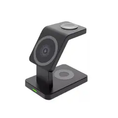 GENERICO - Soporte De Cargador Magnético E 3 En 1 Para Múltiples Dispositivos