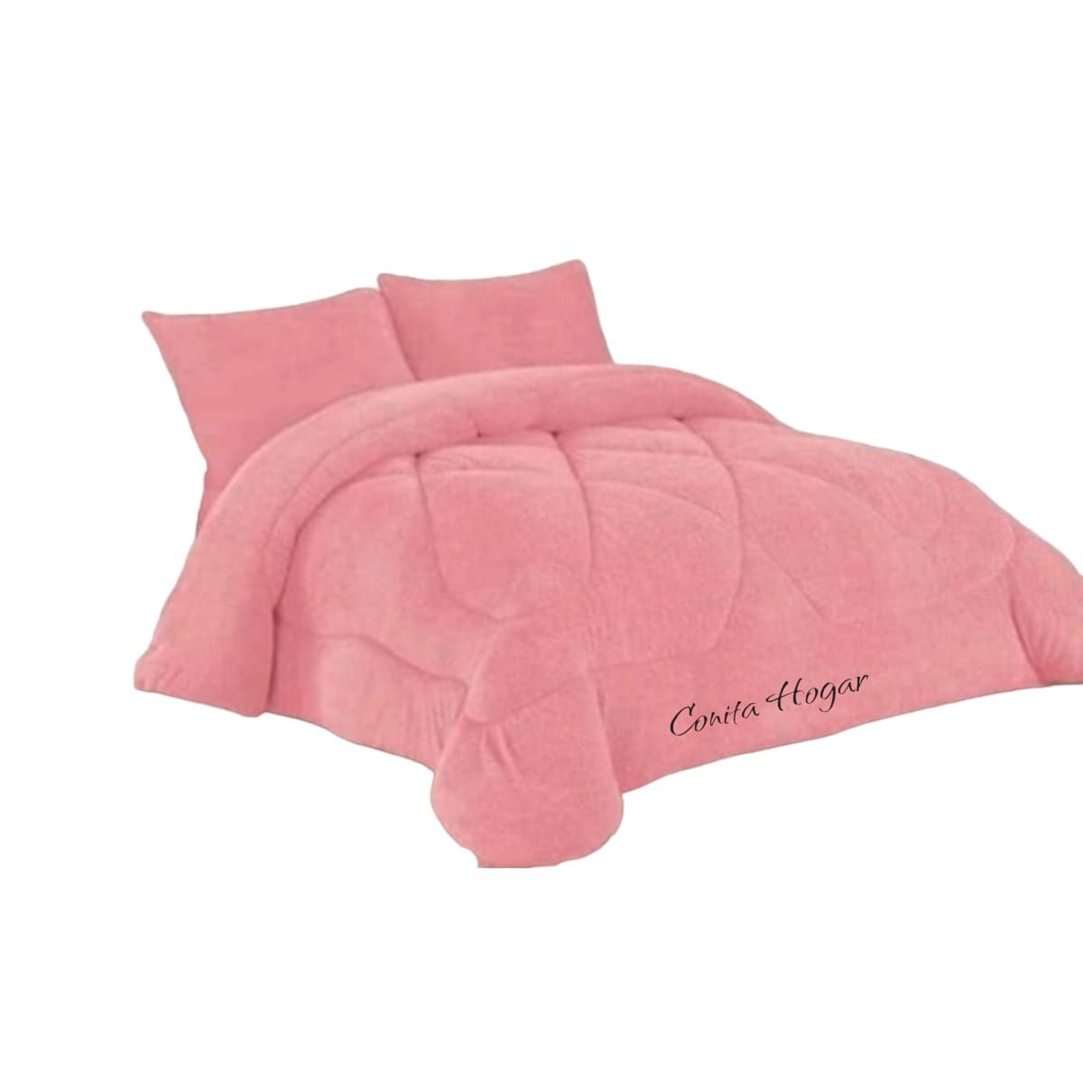 GENERICO - Cobertor o Cubrecama Plush; 2 plazas