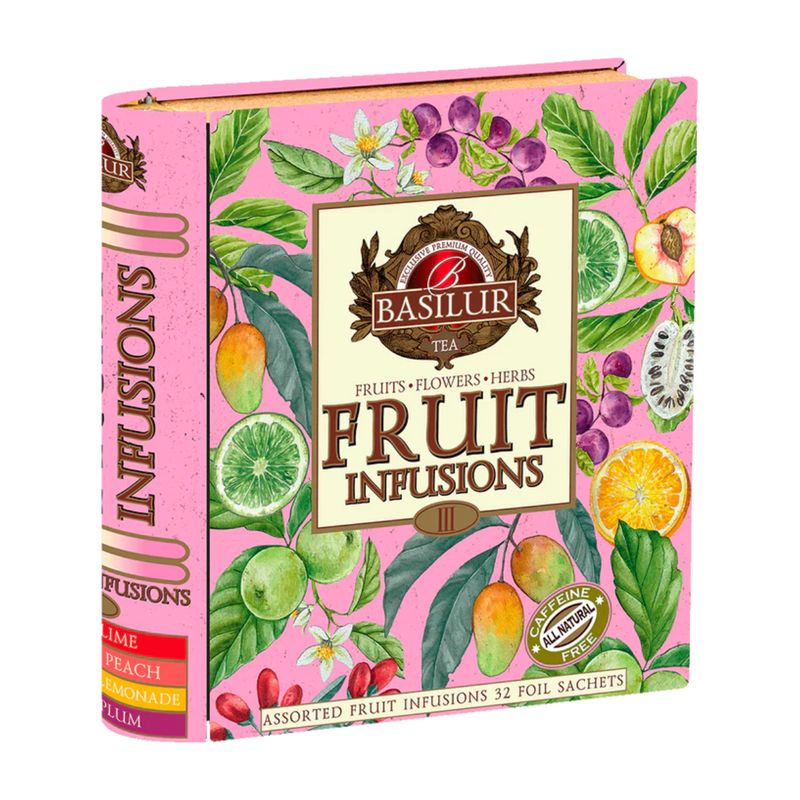 BASILUR - Infusion Te Basilur Libro Fruit Infusions Vol III 32 Bolsas