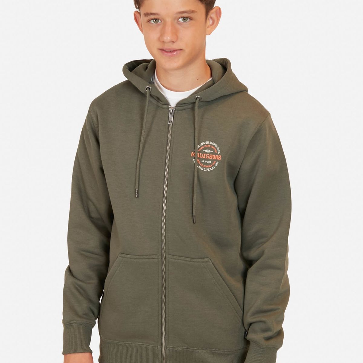 MAUI AND SONS - Poleron Pull Over Free Verde Juvenil Maui And Sons