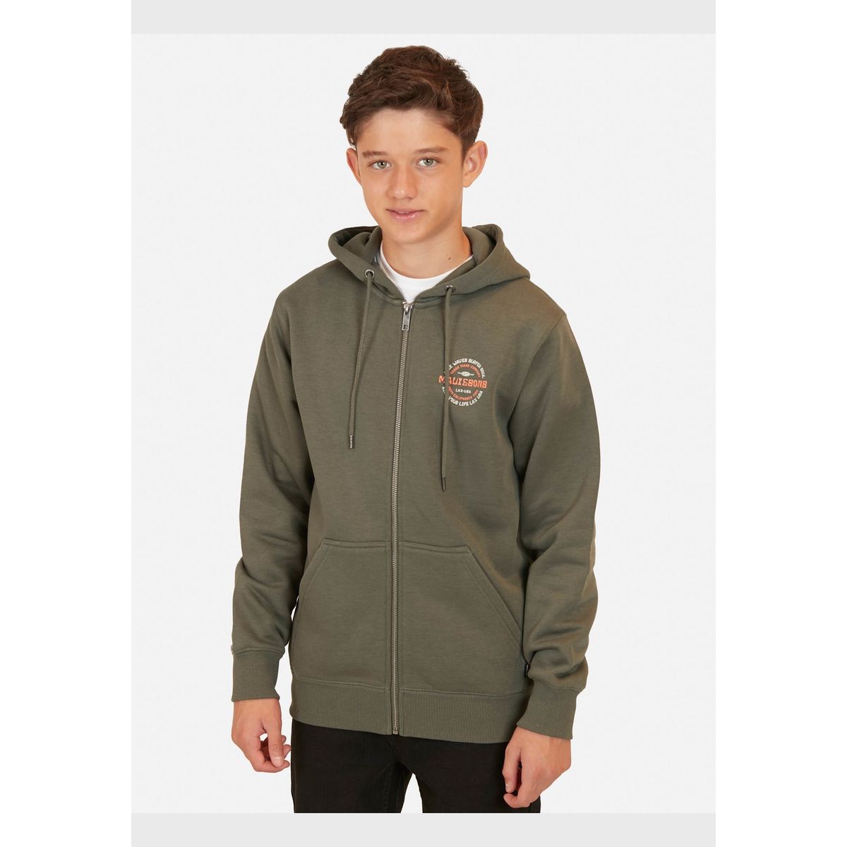 MAUI AND SONS - Poleron Pull Over Free Verde Juvenil Maui And Sons