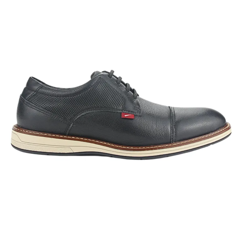 Zapato Hombre Negro Casual 6151