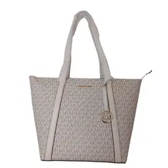 MICHAEL KORS - Cartera Tote Pratt Monograma Vainilla