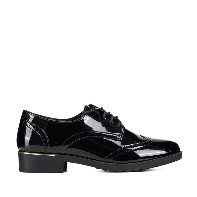 WEIDE - Mocasin Negro Formal Mujer Weide JN50
