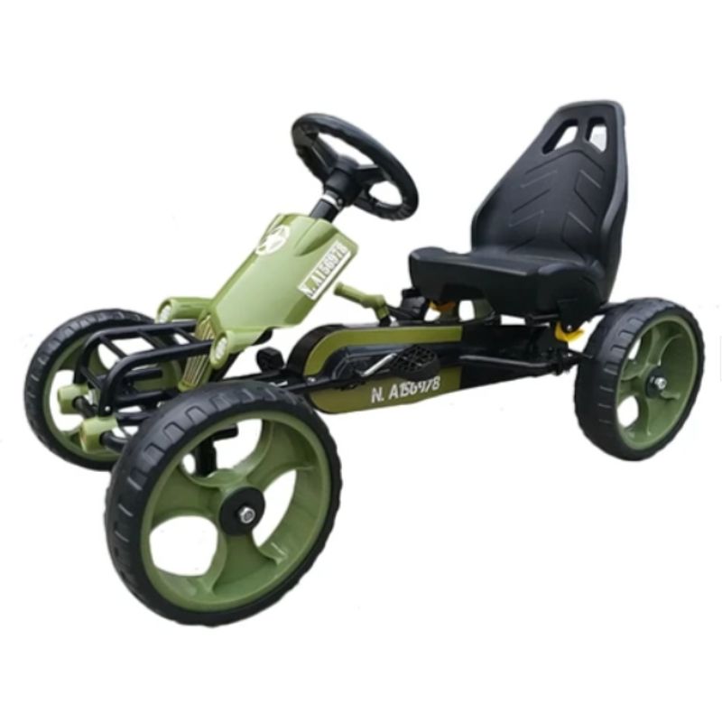 KIDSCOOL - GO KART RACING ARMY GREEN KIDSCOOL
