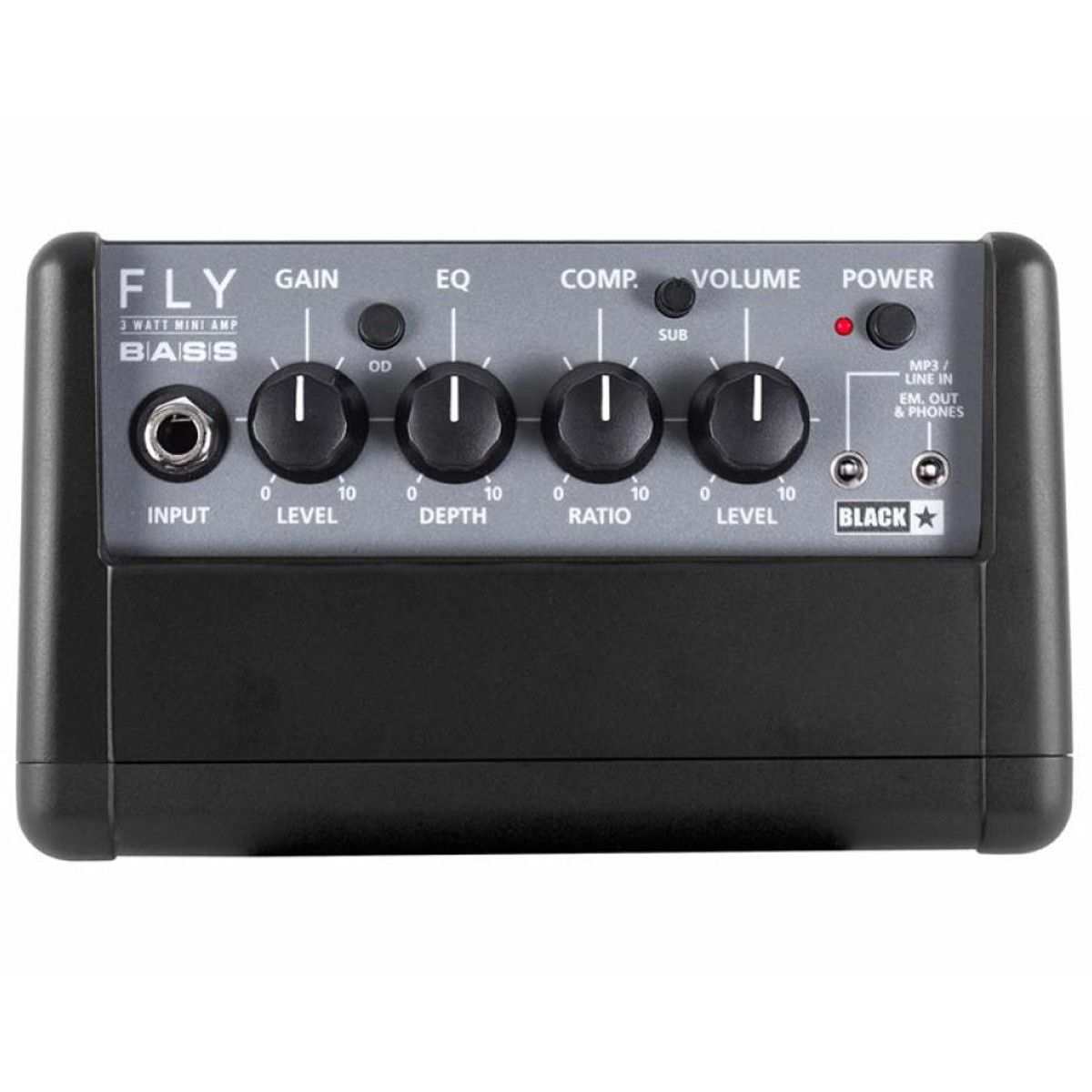 BLACKSTAR - Mini Amplificador para Bajo 5W BlackStar FLY 3 BASS