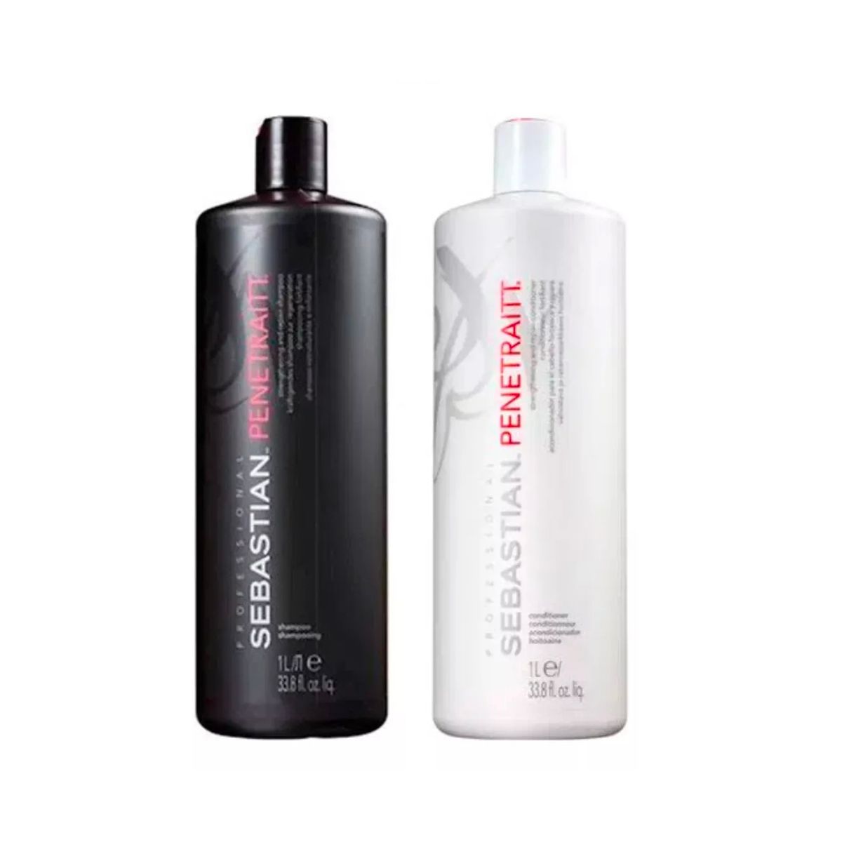 SEBASTIAN - Penetraitt Set Shampoo y Acondicionador 1000 ml.-