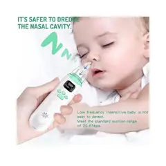 GENERICO - Aspirador Nasal De Remoción Moco Eléctrico Para Bebés