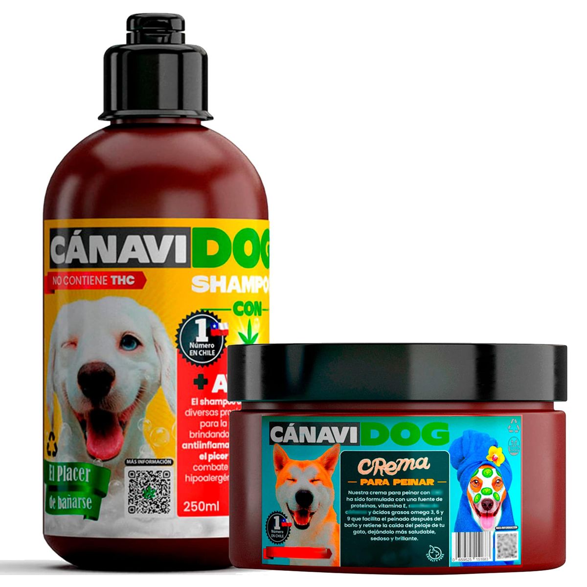 CANAVILAYER - pack Shampoo avena más Crema Peinado