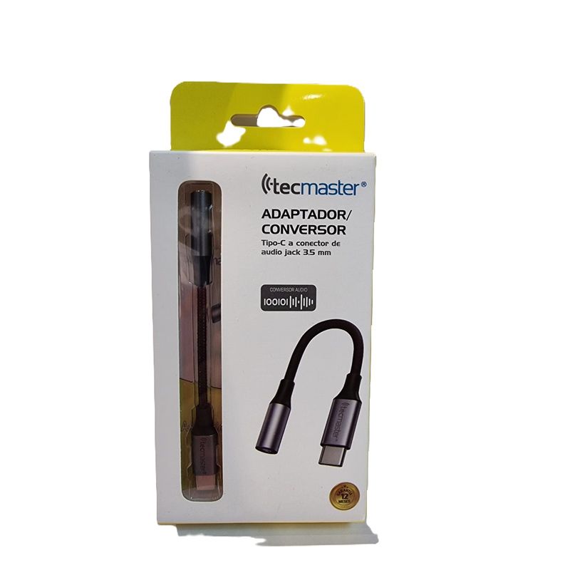 TECMASTER - ADAPTADOR TIPO C - AUXILIAR 35MM