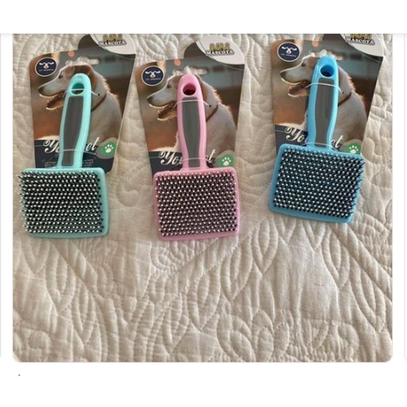 GENERICO - Cepillo Peine Para Perros Gatos Colores Surtidos