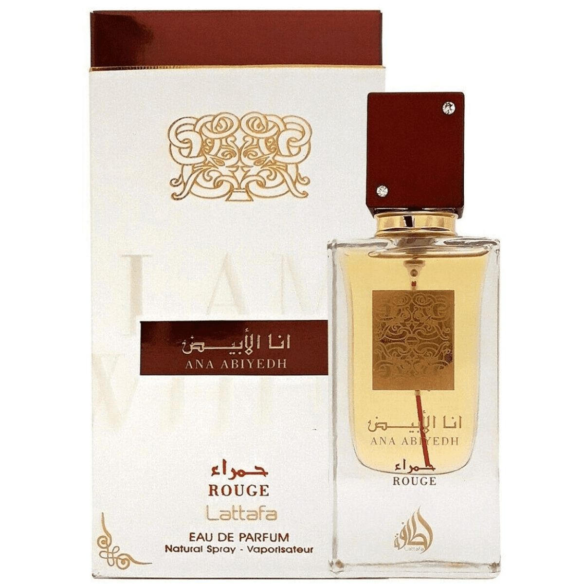 LATTAFA - Perfume Lattafa Ana Abiyedh Rouge EDP 60 Ml Unisex