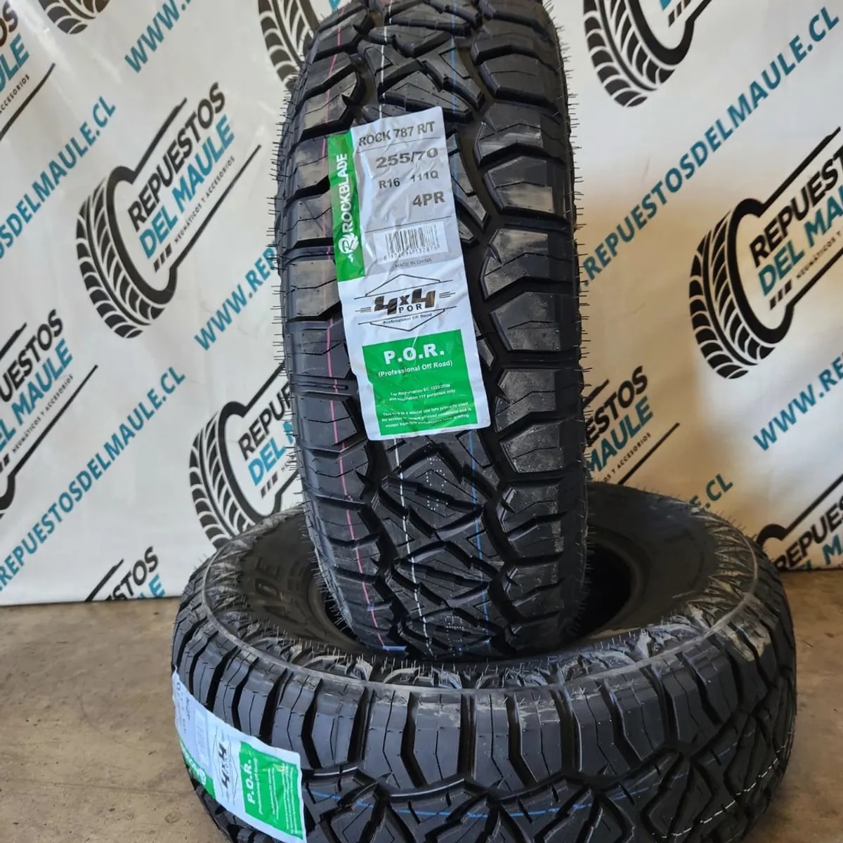 ROCKBLADE - NEUMATICO 255/70 R16 W ROCKBLADE ROCK 787 R/T 111Q 4PR ROCKBLADE