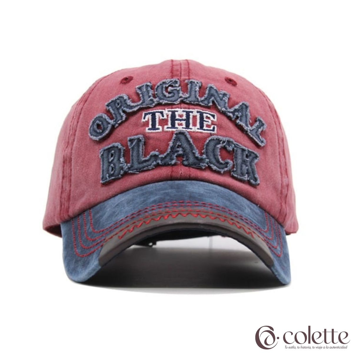 COLETTE - Gorra De Beisbol Desgastado Original The Black Colores