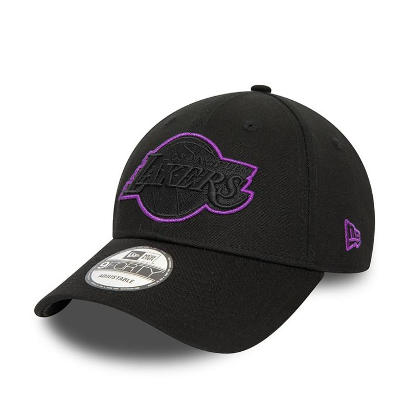 NEW ERA - Jockey Los Angeles Lakers NBA 9Forty Black New Era