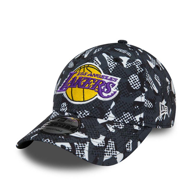 NEW ERA - Jockey Los Angeles Lakers NBA 9Forty Black New Era