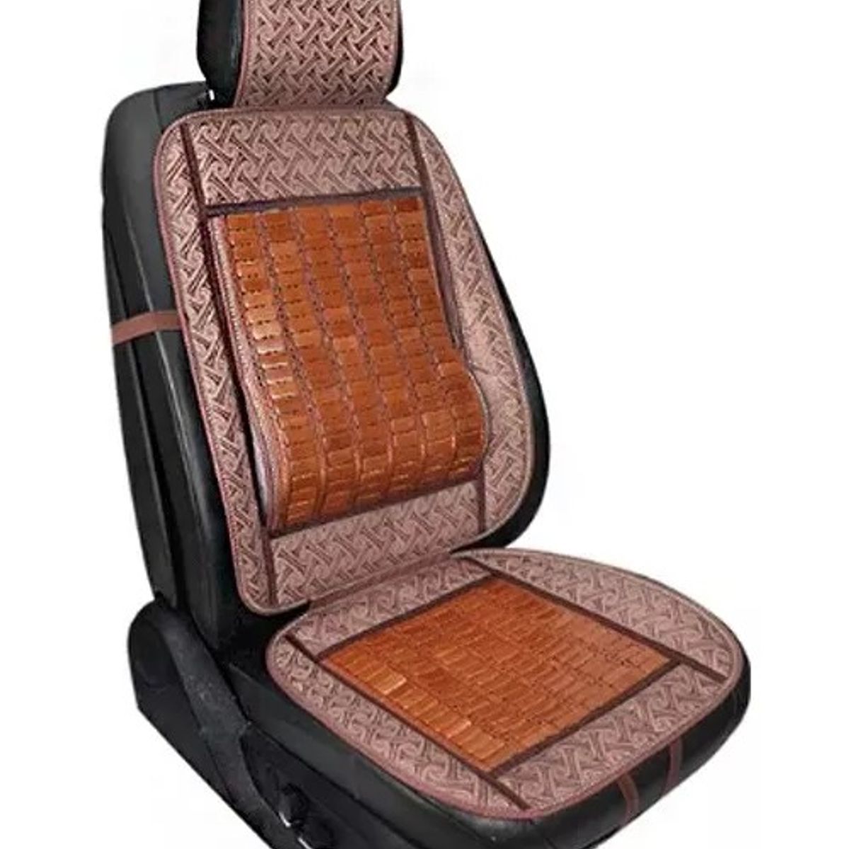 GENERICO - Espaldar Bambu Corrector Postura Asiento Auto  Silla