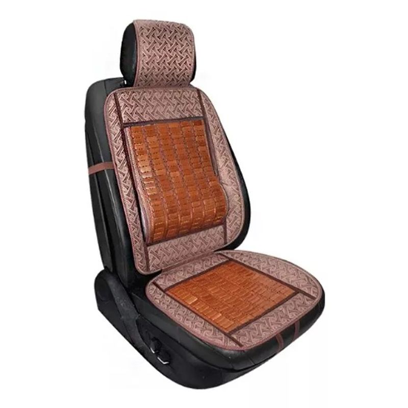 GENERICO - Espaldar Bambu Corrector Postura Asiento Auto  Silla