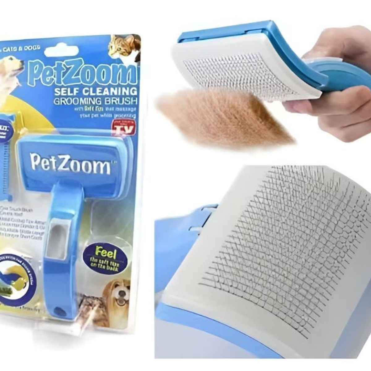 Cepillo Quita Pelo Gato Perro Boton y accesorio, marca GENERICO - Foto 2