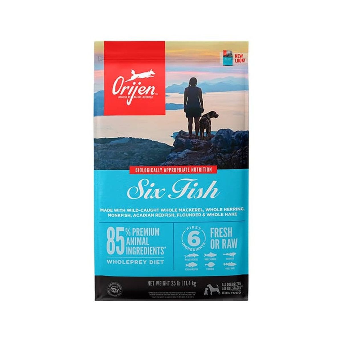 ORIJEN - ALIMENTO DE PERRO ORIJEN SIX FISH 10.6 KG