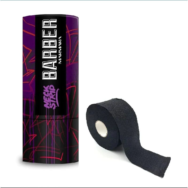 GENERICO - Cuellero Marmara 5 Rollos de 100 unds NEGRO