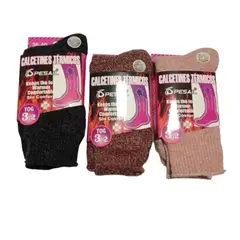 GARSIL - Calcetines Gruesos Termicos Para Mujer - Sin Costuras - Docena