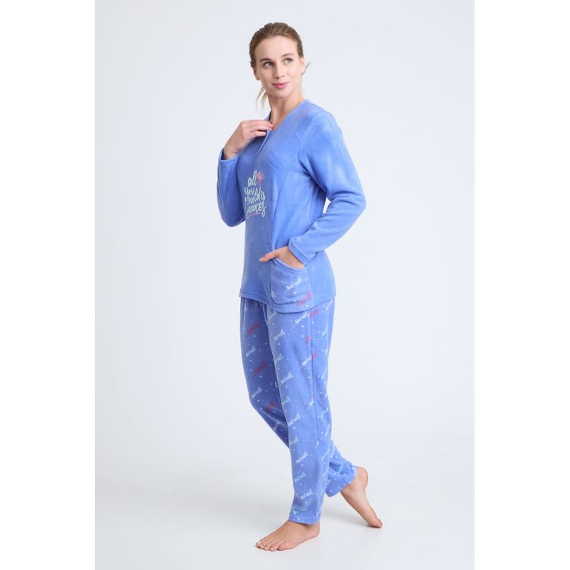 BECKIL - BECKIL COD 1769 PIJAMA POLAR  ESTAMPADO JUVENIL