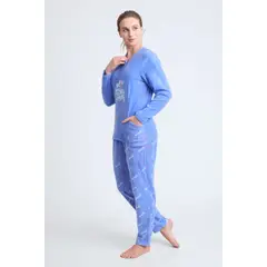 BECKIL - COD 1769 PIJAMA POLAR ESTAMPADO JUVENIL