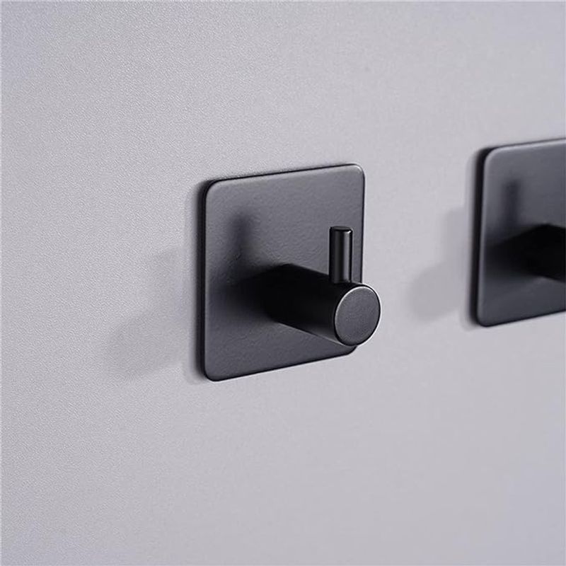 GENERICO - Gancho De Pared Autoadhesivo De Acero Inoxidable