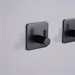 GENERICO - Gancho De Pared Autoadhesivo De Acero Inoxidable
