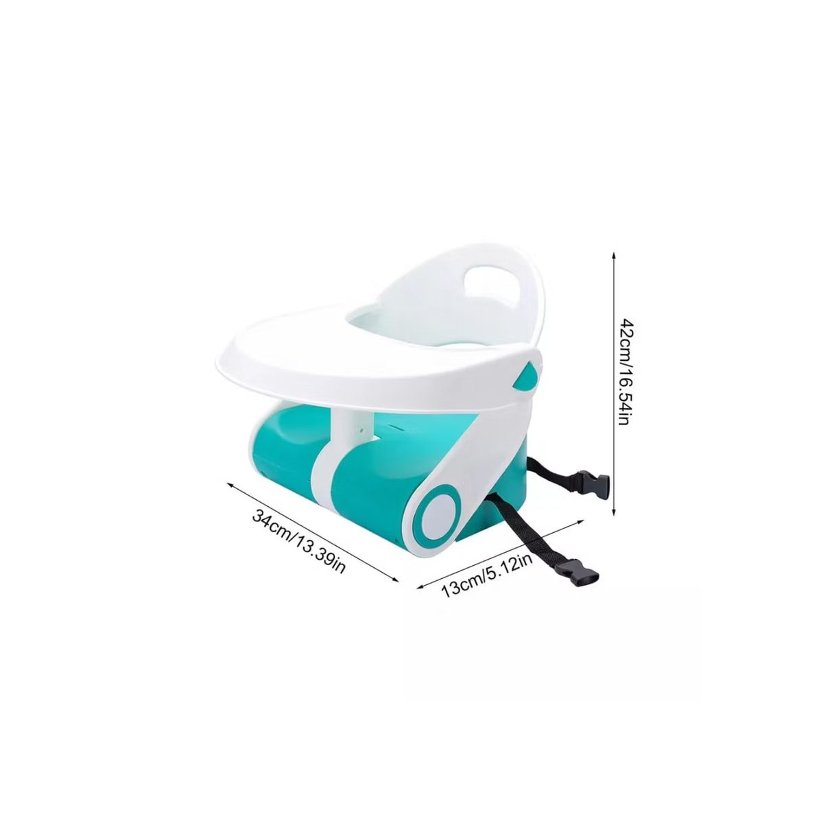 GENERICO - SILLA DE COMER PLEGABLE ELEVADOR PARA BEBE