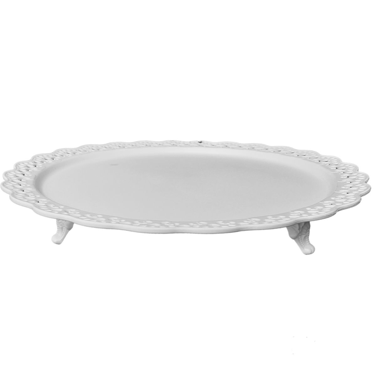 GENERICO - Porta Torta Redondo Grande 33cm - Blanco