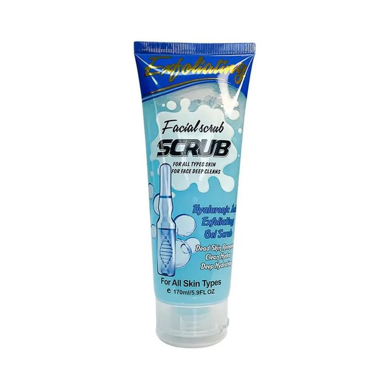 GENERICO - Facial Scrub · Exfoliante Facial En Gel De Acido Hialuronico Efecto Peeling