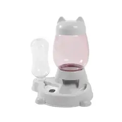 GENERICO - Comedero Automático Para Gatos 2 En 1 Para Mascotas Gr