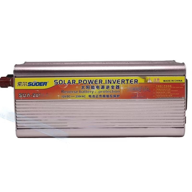 GENERICO - Inversor de 2000W y Cargador de Batería