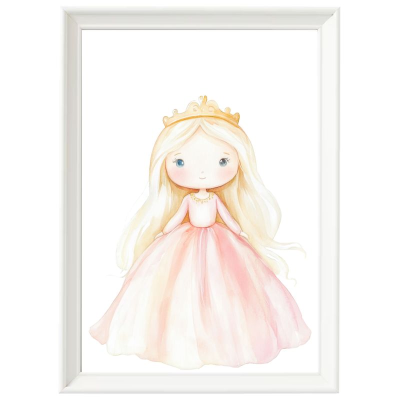 DECORACION CREATIVA - Set Cuadro Infantil Niña Princess