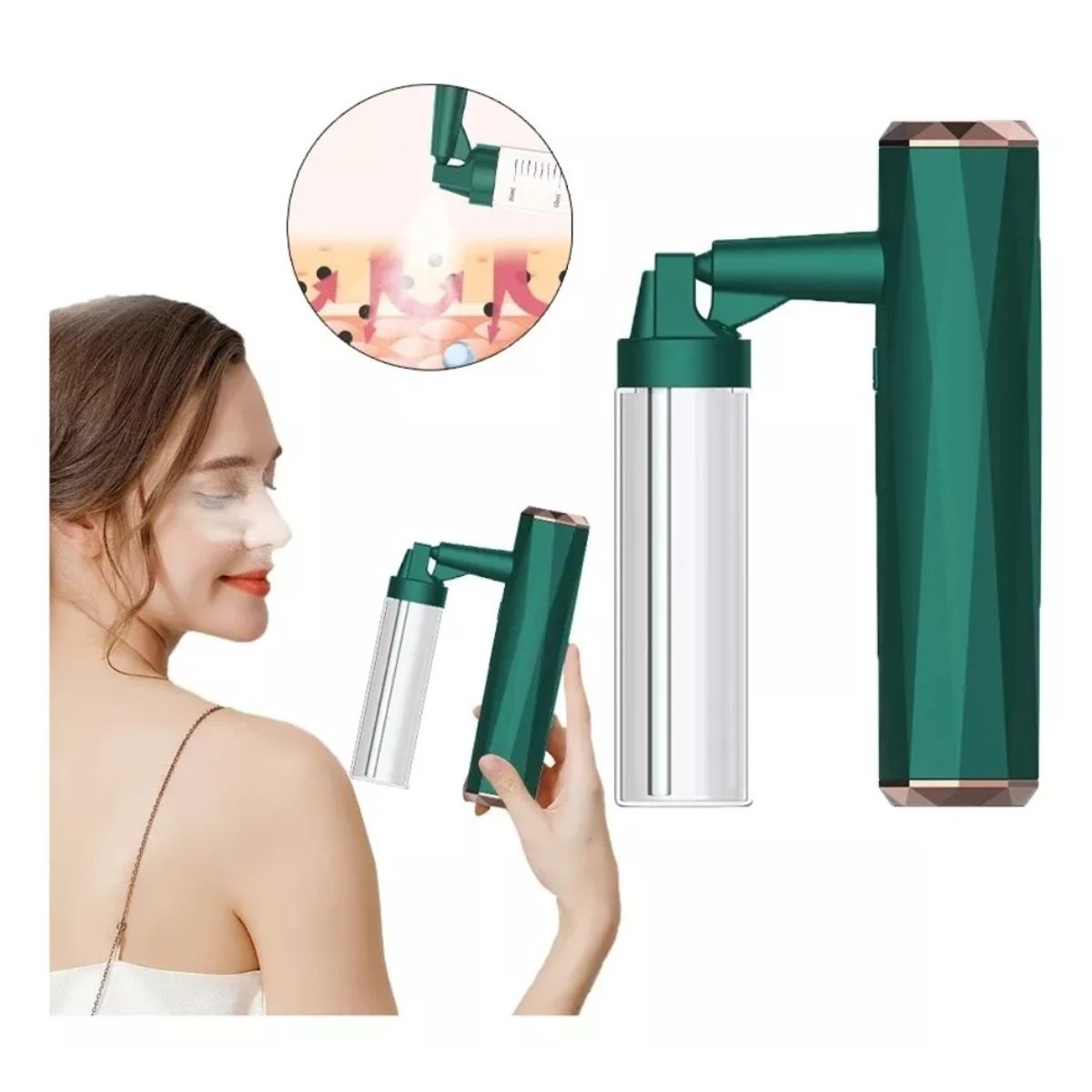 GENERICO - Injector De Oxigeno De Agua Aerosol Hidratante Facial 90ml