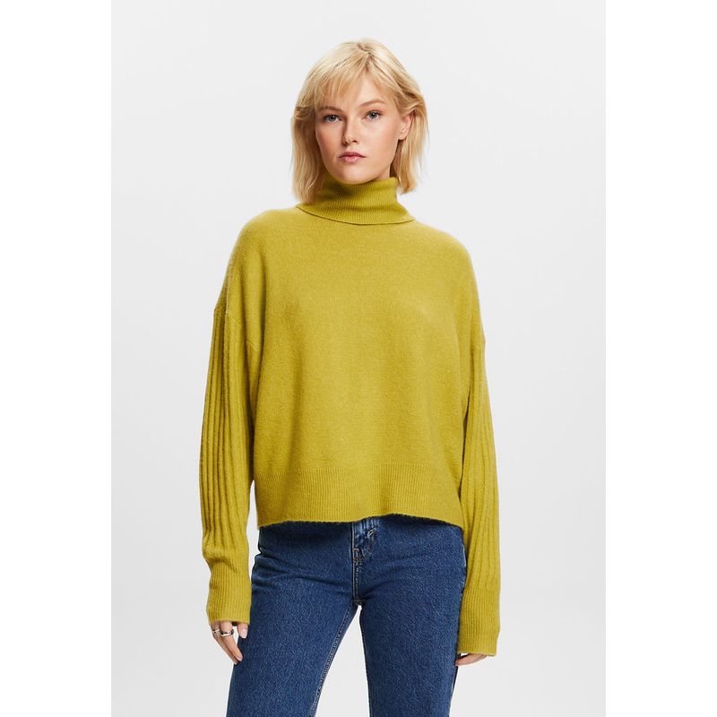 ESPRIT - Sweater De Cuello Alto Mujer Esprit ESPRIT