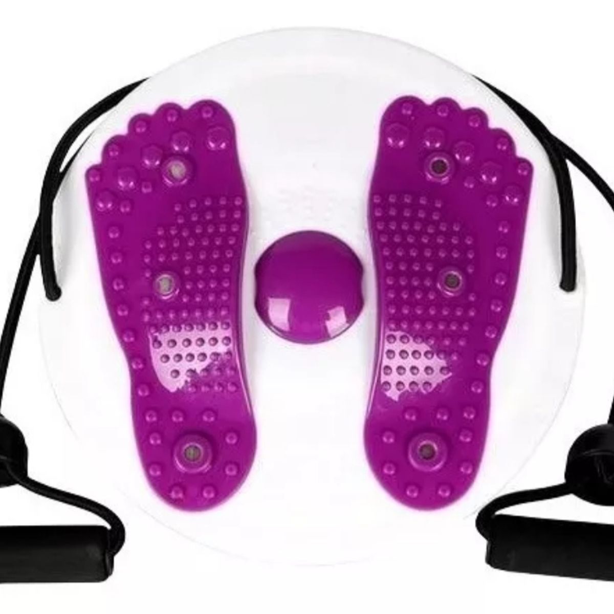 GENERICO - Disco Giratorio Cintura Con Bandas Elásticas Entrenamiento