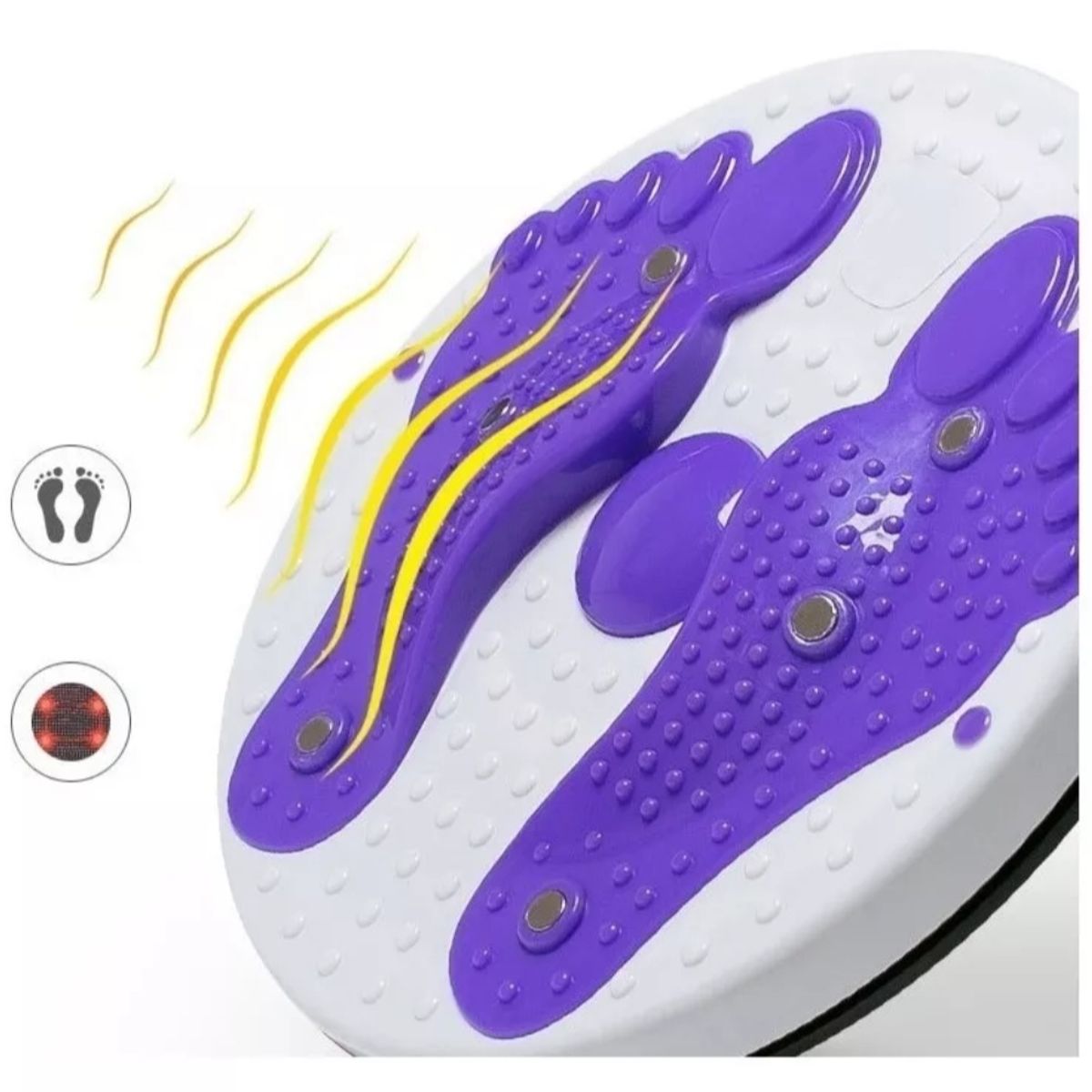 GENERICO - Disco Giratorio Cintura Con Bandas Elásticas Entrenamiento