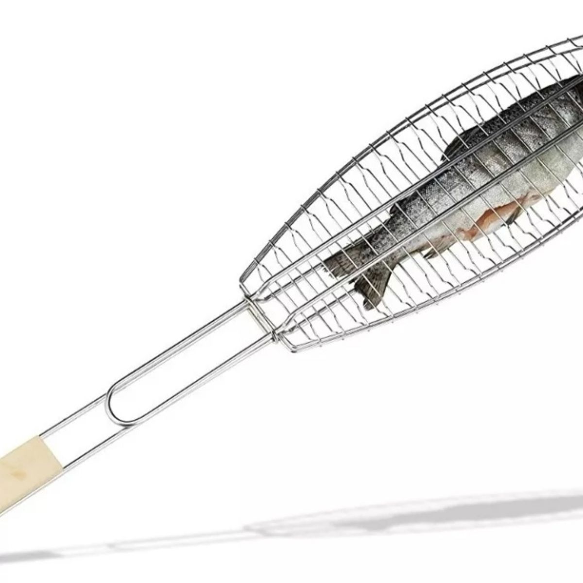 GENERICO - Grill Para Pescado Cocción Cocina Asado Parrilla Bbq Rejilla