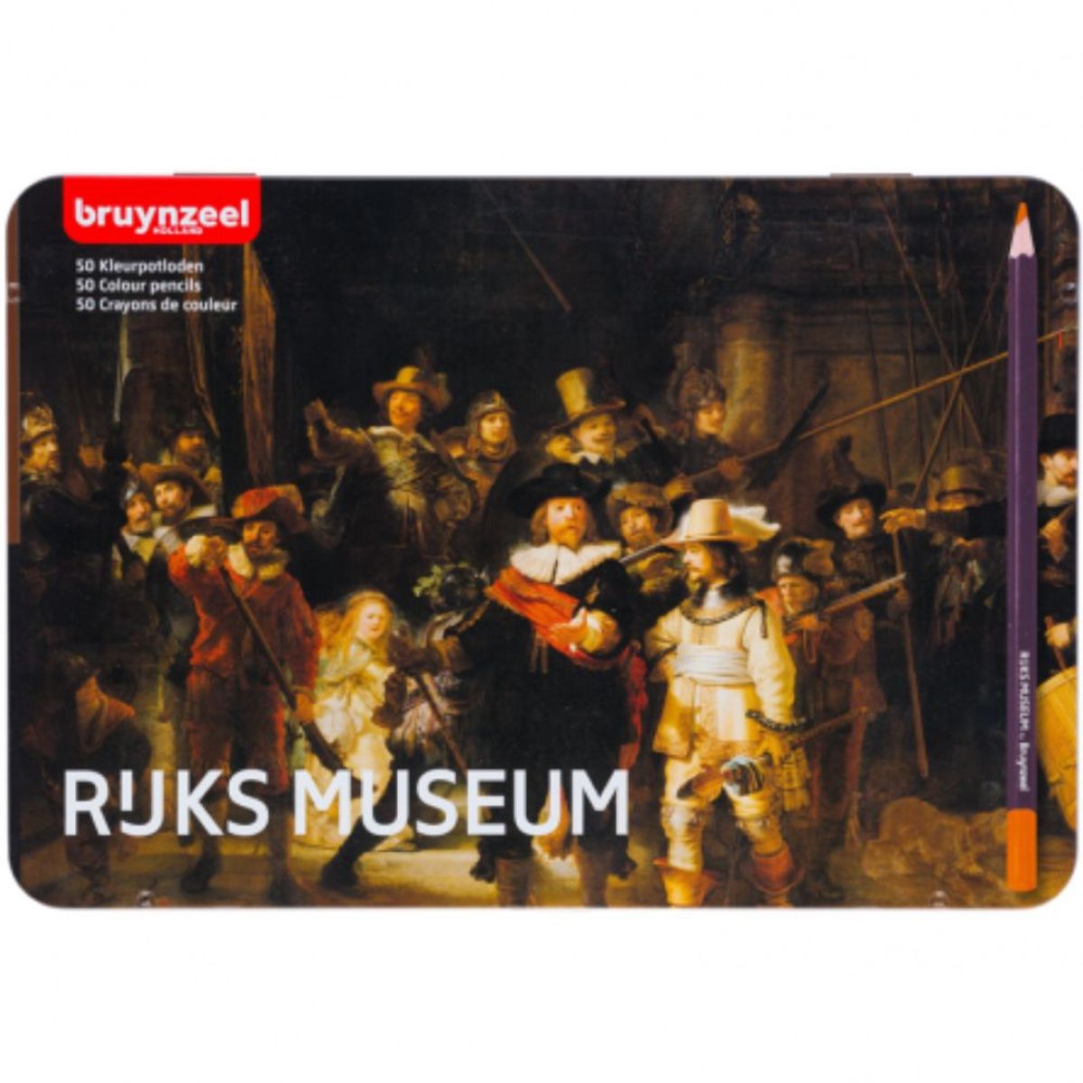 BRUYNZEEL - Lápices de Colores Bruynzeel Rijks Museum Set 50 Colores