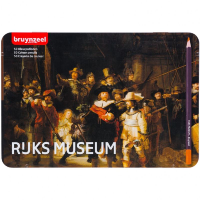 BRUYNZEEL - Lápices de Colores Bruynzeel Rijks Museum Set 50 Colores