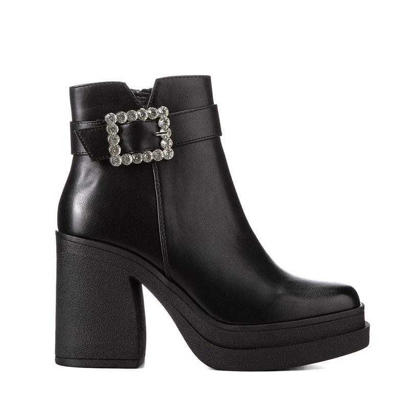 WEIDE - Botin Negro Casual Mujer Weide CZY575