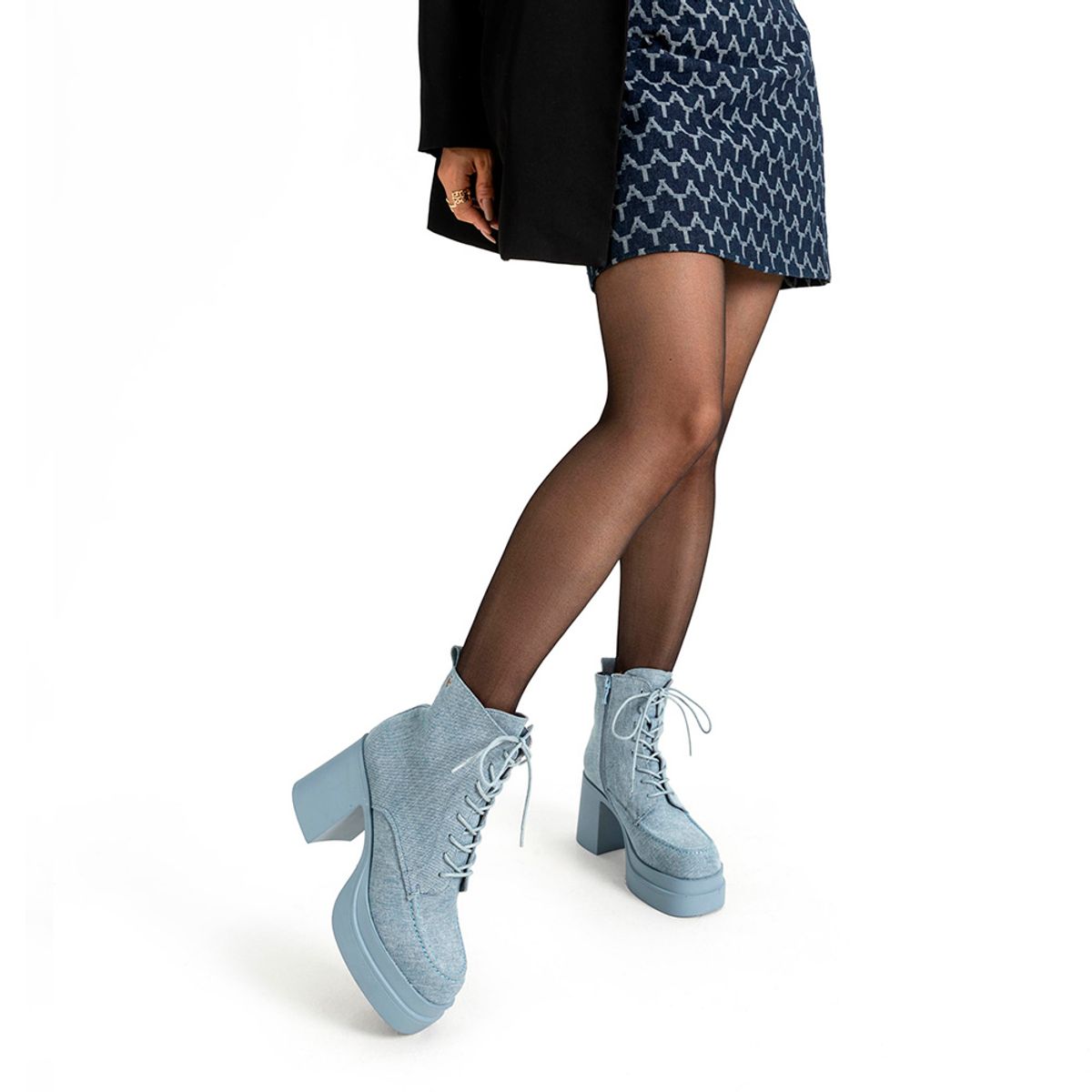 WEIDE - Botin Vaquero Casual Mujer Weide YL72